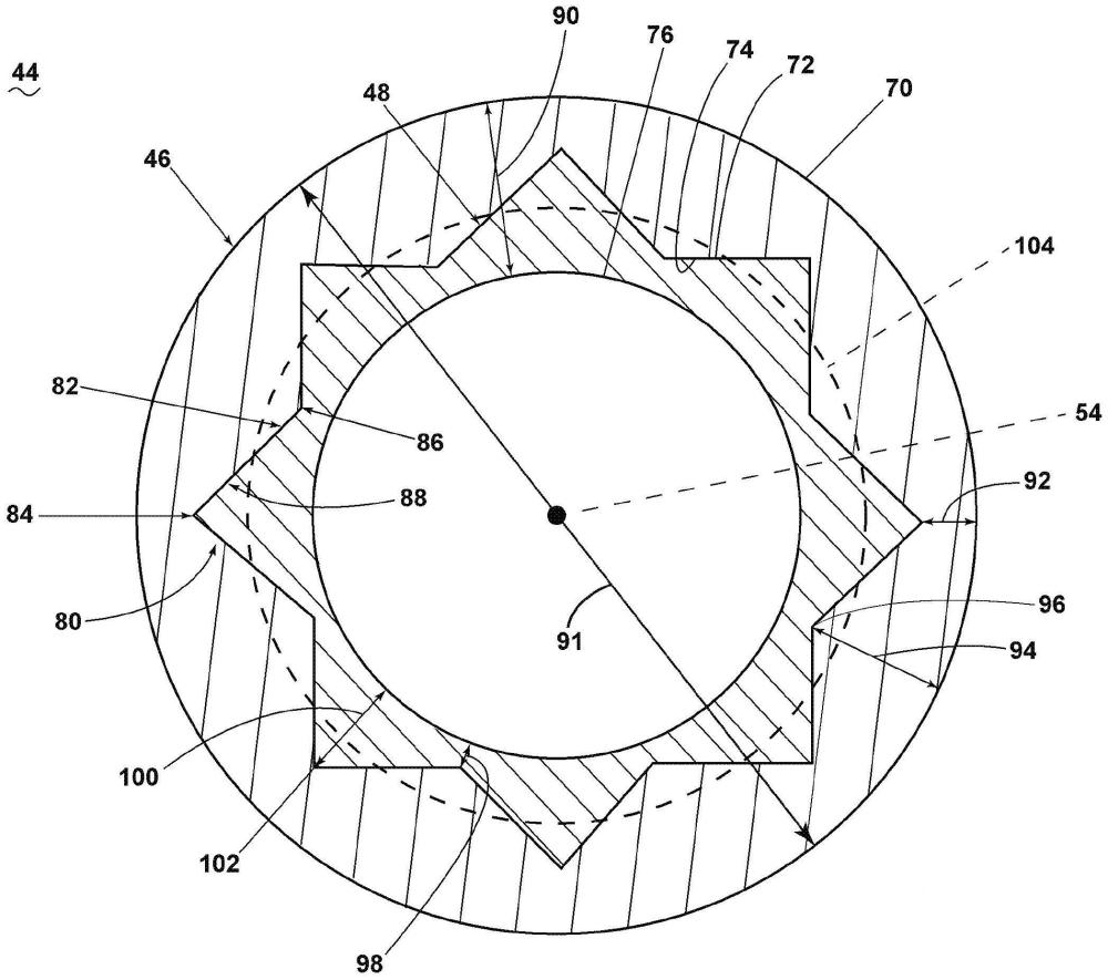 具有容納組件的空氣渦輪起動機的制作方法