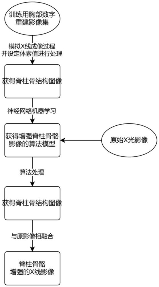 一種骨骼影像增強(qiáng)方法及系統(tǒng)與流程