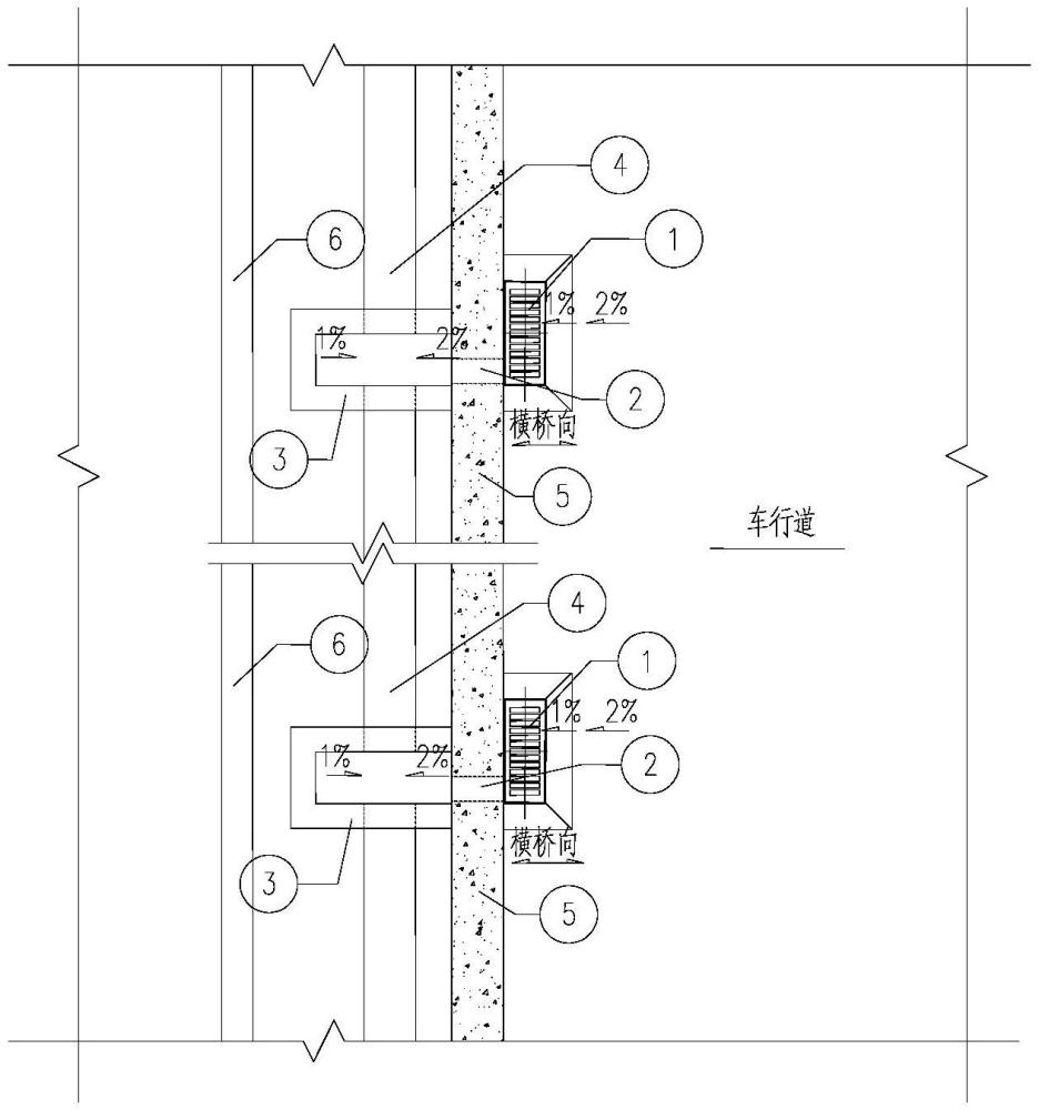 一種跨河市政橋梁橋面排水系統(tǒng)的制作方法