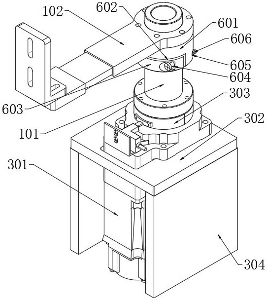 一種汽車零部件檢驗(yàn)用機(jī)械臂的制作方法