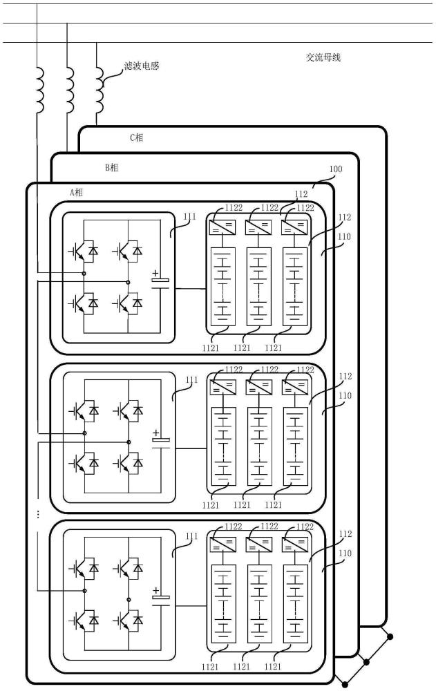 直流侧的级联储能装置的制作方法