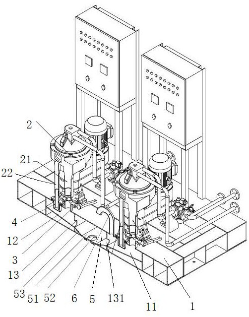 一種可調整分油機排渣接口位置的新型框架結構的制作方法