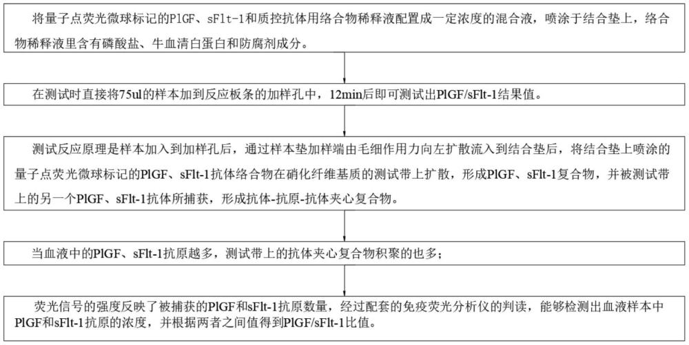 一种胎盘生长因子可溶性fms样酪氨酸激酶检测试剂盒的制作方法