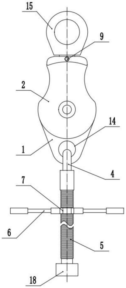 一種潔凈室用防打結(jié)電動(dòng)單梁起重機(jī)的制作方法