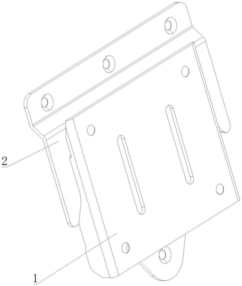 一种分体式挂架的制作方法