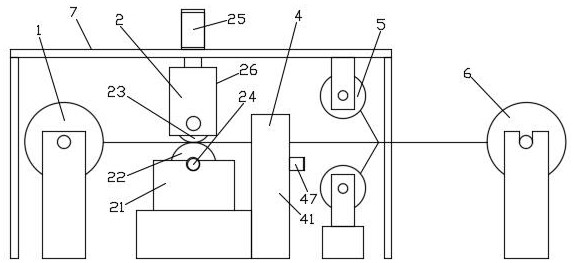 電纜線保護層自動包裹機的制作方法