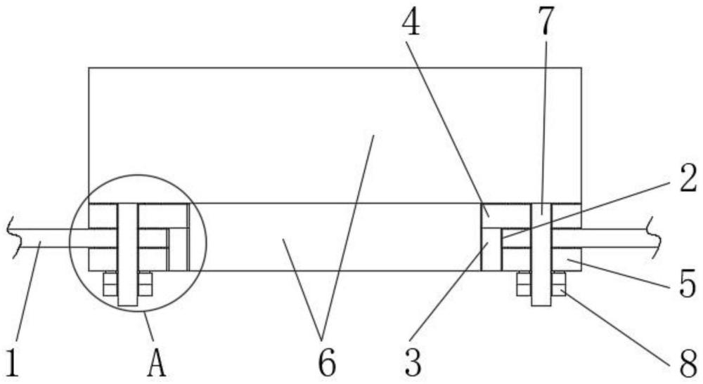 宿营车车顶空调加固件的制作方法