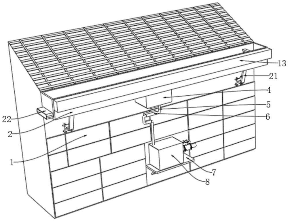 一种房屋建筑用排水沟结构的制作方法