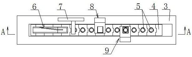 一种适合对塑料机油盖进行加工的烫印装置的制作方法