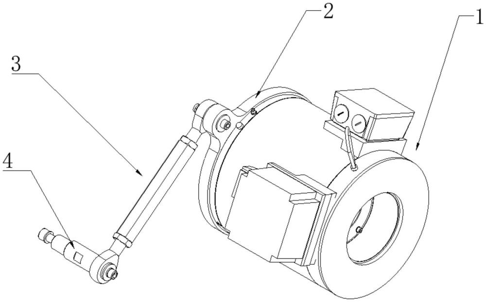 一種直驅(qū)力矩電機(jī)的固定結(jié)構(gòu)的制作方法