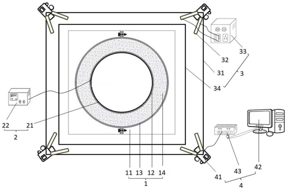 一種用于評(píng)價(jià)混凝土抗裂性能的裂縫監(jiān)測(cè)裝置的制作方法