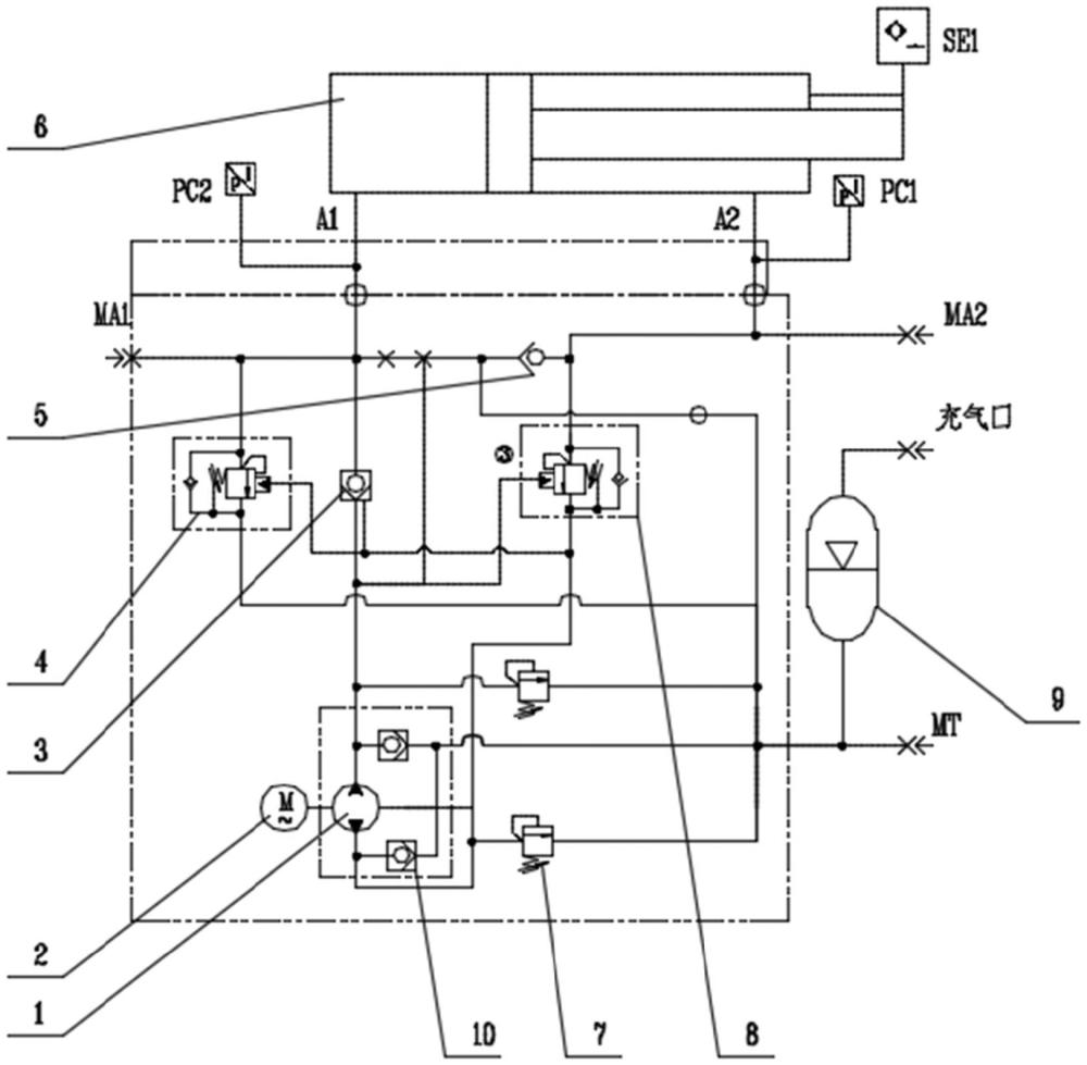 一種用于滾裝船跳板的電液作動器的制作方法