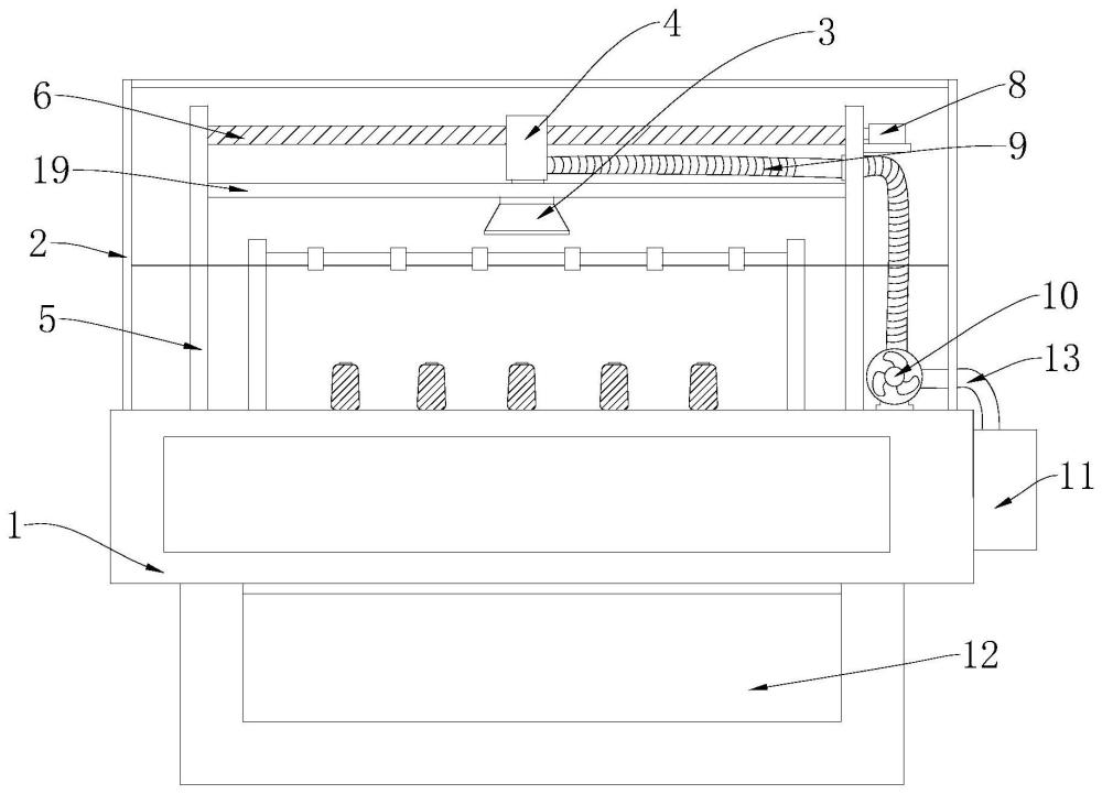 一種具有防塵結(jié)構(gòu)的電腦橫機(jī)的制作方法