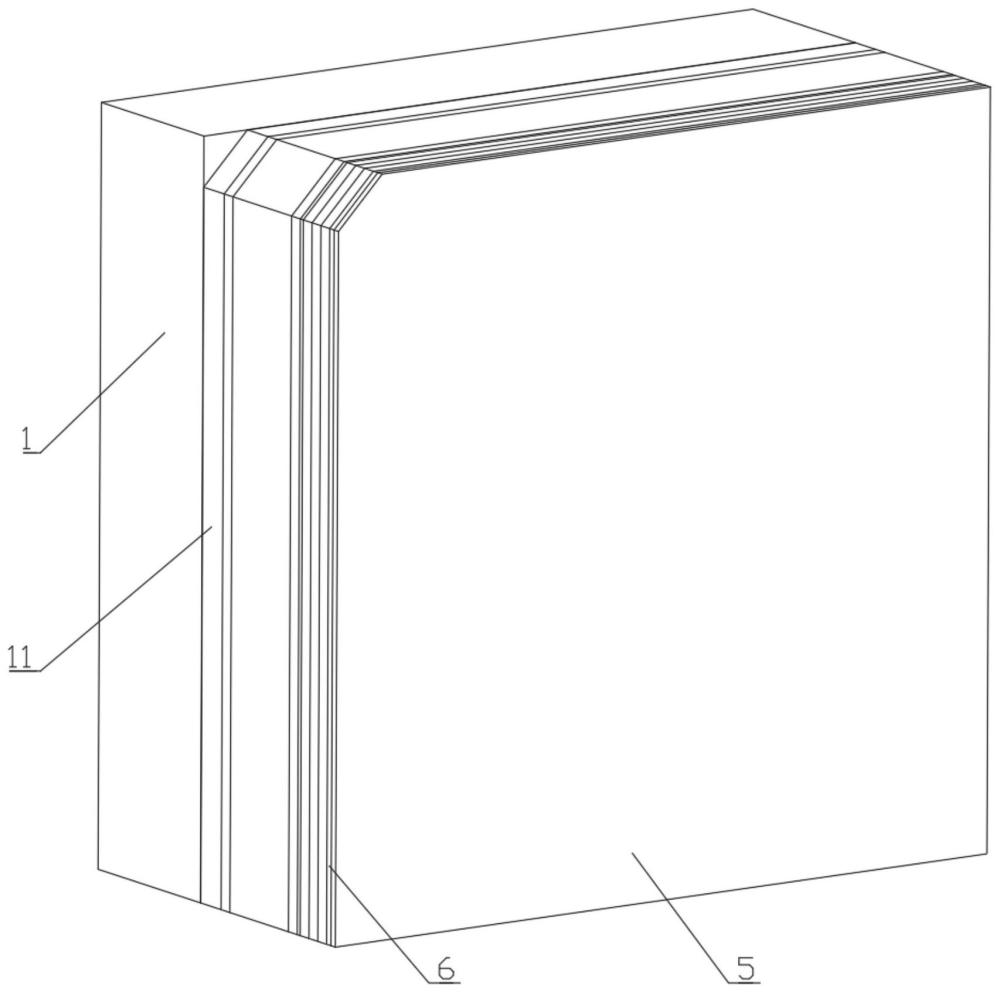 一種隔熱效果好的建筑幕墻的制作方法