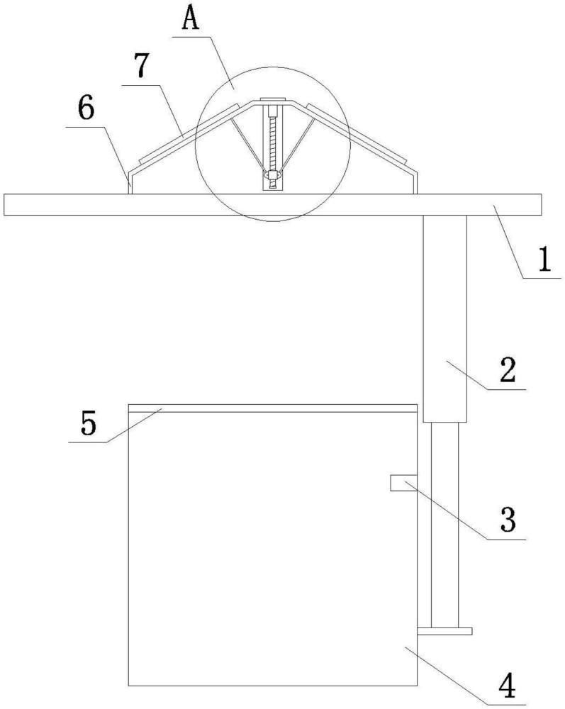 一種可調(diào)節(jié)天窗角度的節(jié)能建筑用雨水回收利用裝置