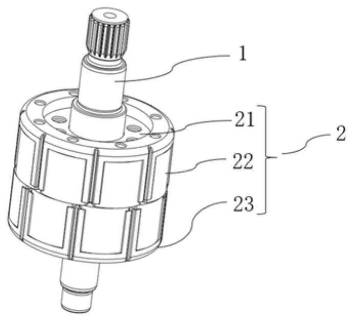 永磁電機轉(zhuǎn)子組件的制作方法