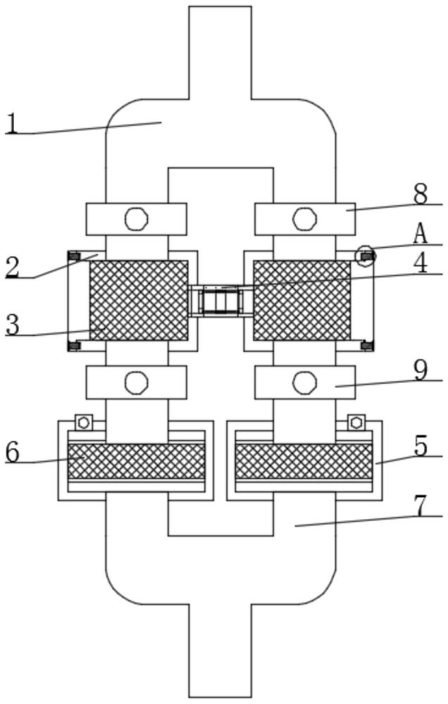 一種導(dǎo)熱油加熱器的濾油結(jié)構(gòu)的制作方法