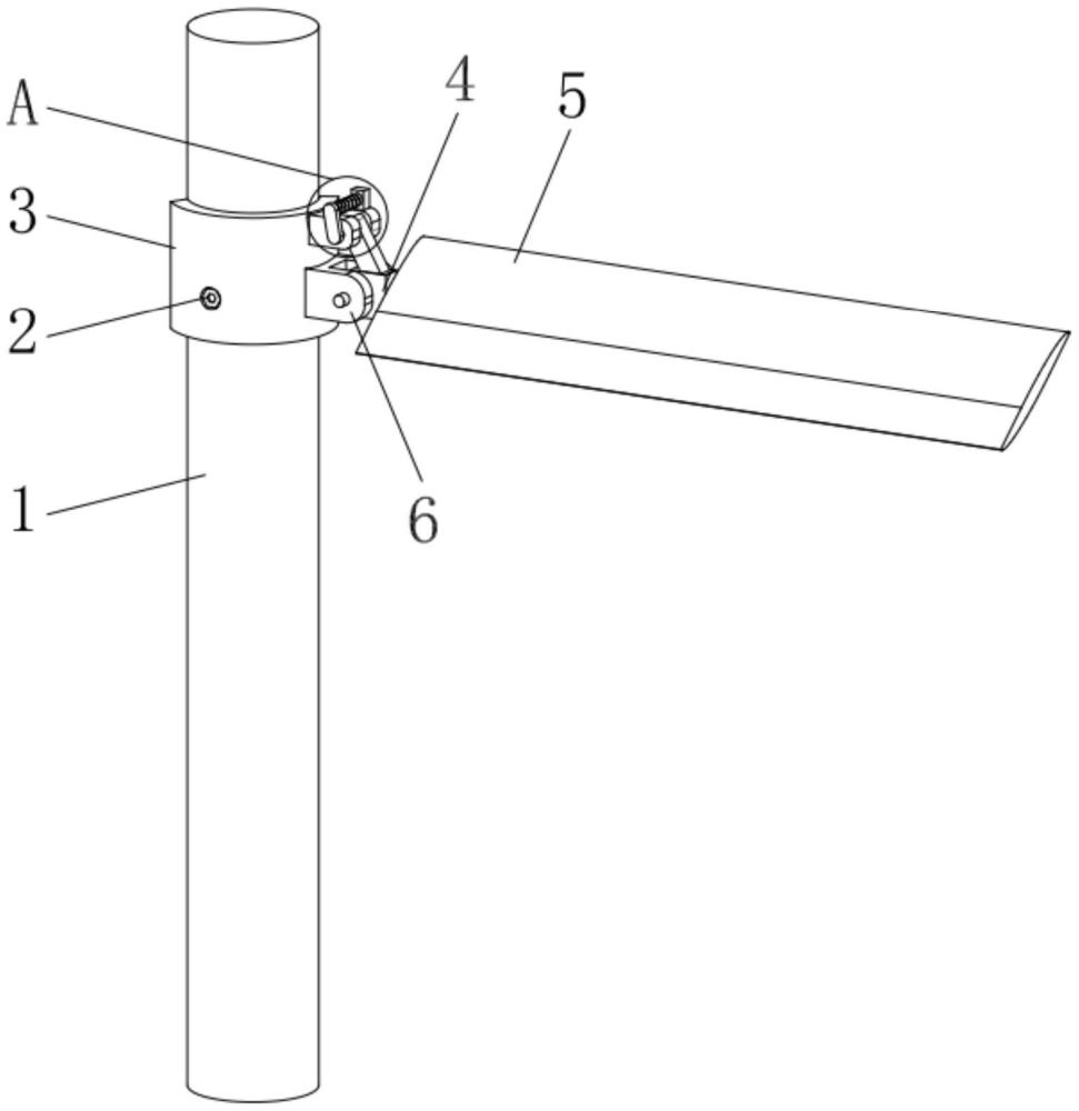 一種共軸無人機(jī)的槳葉折疊機(jī)構(gòu)的制作方法