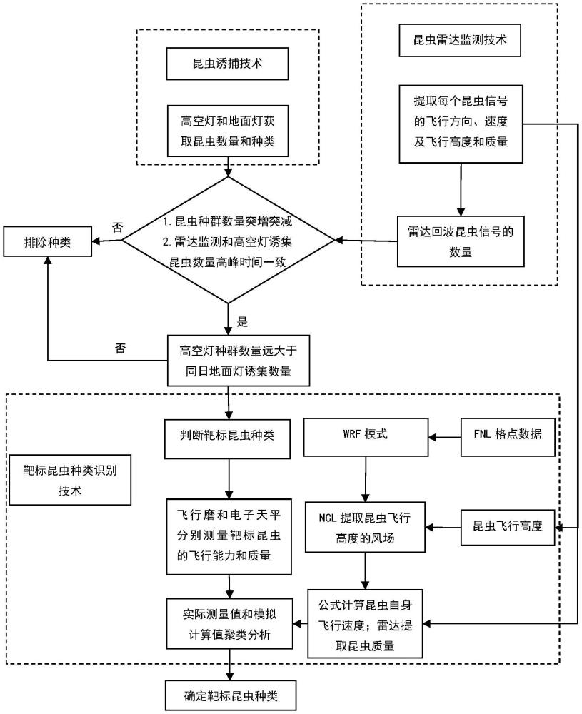 一種基于昆蟲(chóng)雷達(dá)識(shí)別靶標(biāo)昆蟲(chóng)的方法及系統(tǒng)