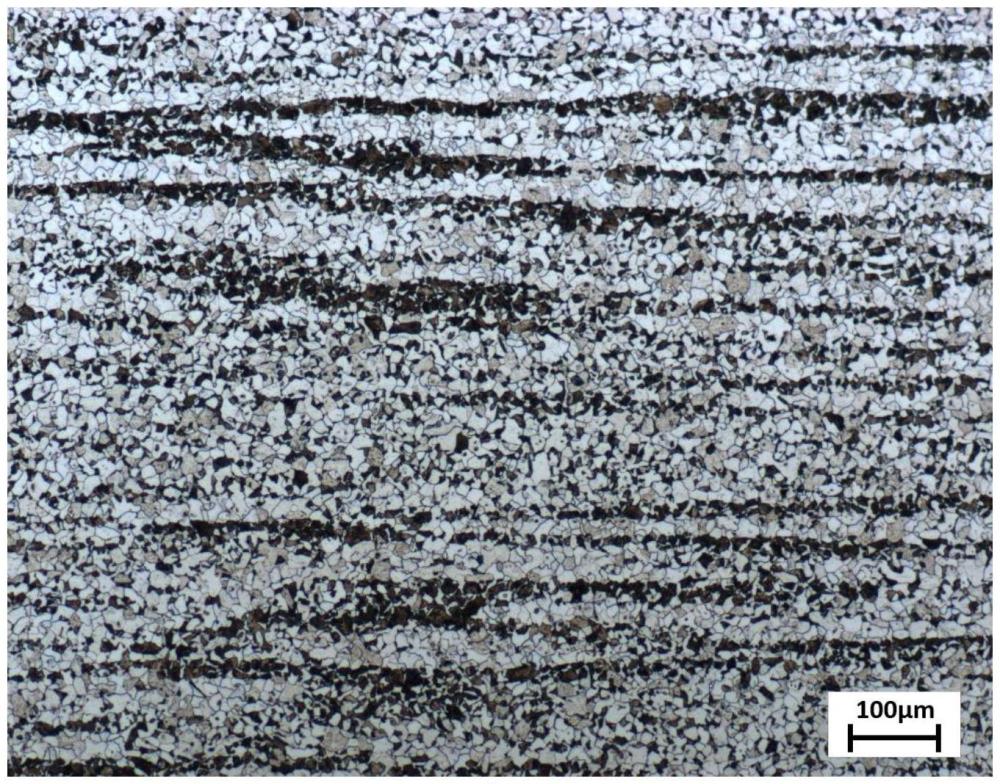 一種改善Q355B熱軋圓鋼帶狀組織的方法與流程