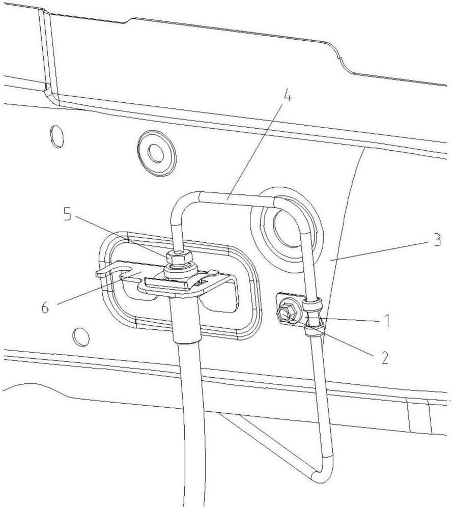 一种制动防跟转管夹的制作方法