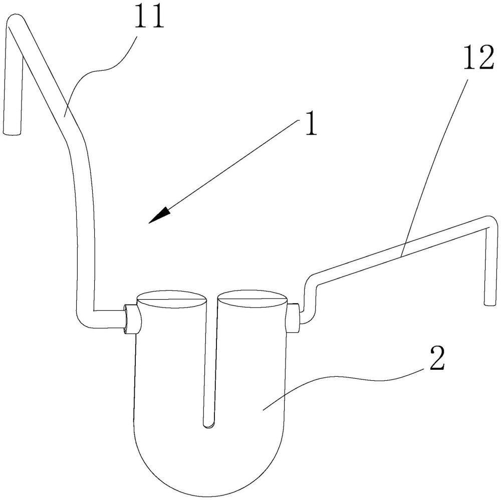 一種用于壓縮機(jī)的內(nèi)排氣管組件及其工作方法與流程