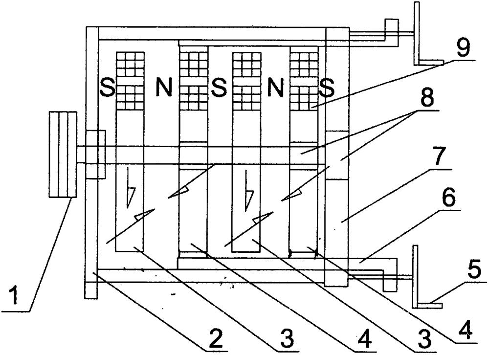 永磁體磁能發(fā)動(dòng)機(jī)的制作方法