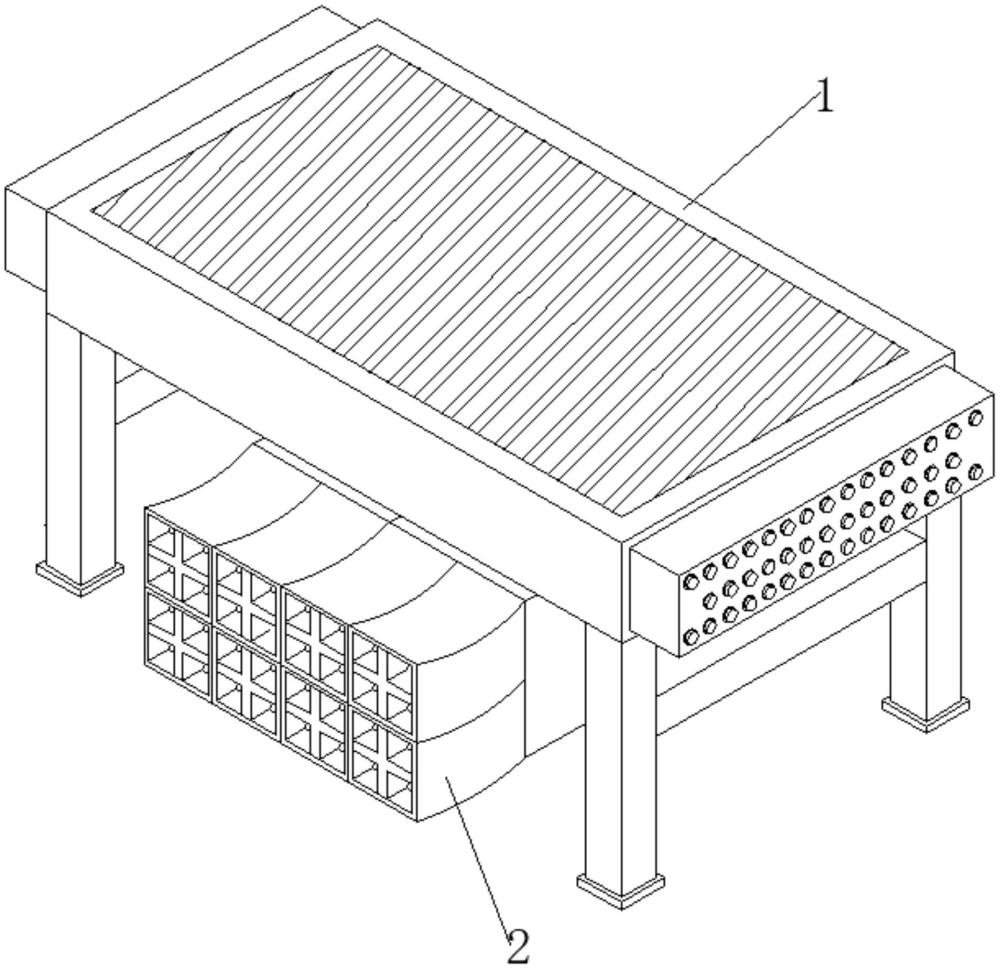 一種空冷器進氣裝置及超靜音空冷器的制作方法