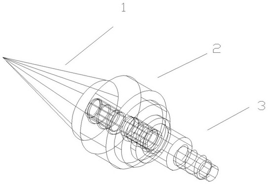 一種合金螺桿頭結構的制作方法