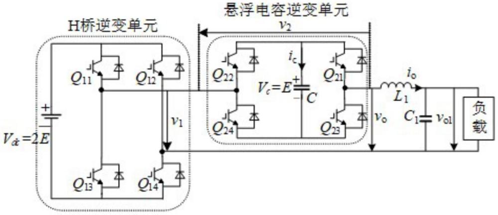 高性能懸浮電容H橋級聯(lián)多電平逆變器的制作方法