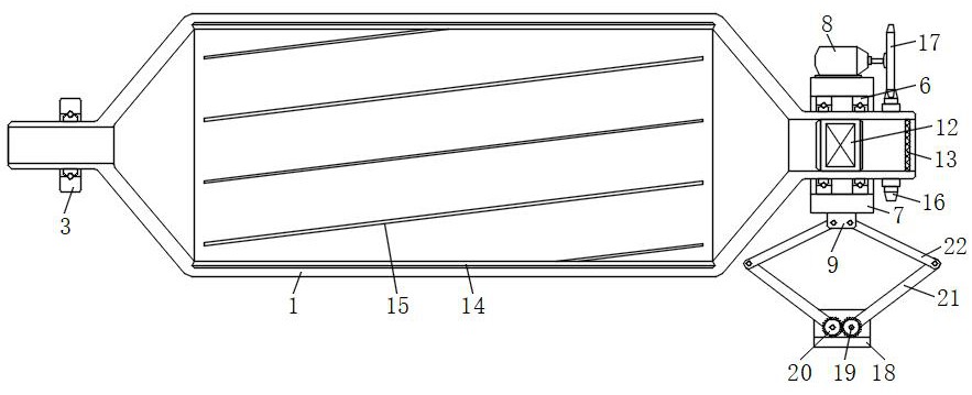 一種分散劑熱風(fēng)干燥箱的制作方法