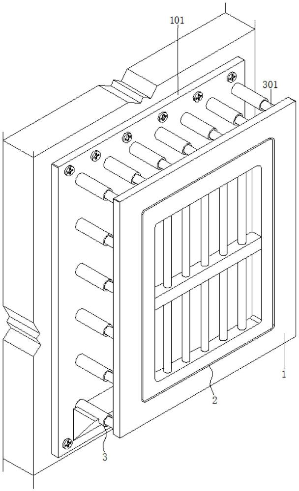 一種窗戶用防護欄的制作方法