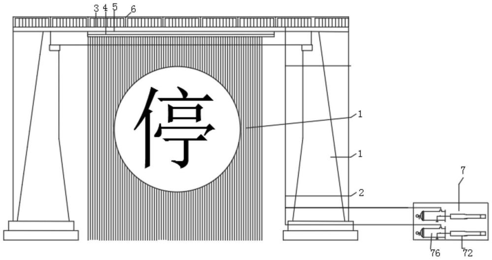 高速公路水幕預(yù)警聯(lián)動(dòng)系統(tǒng)的制作方法