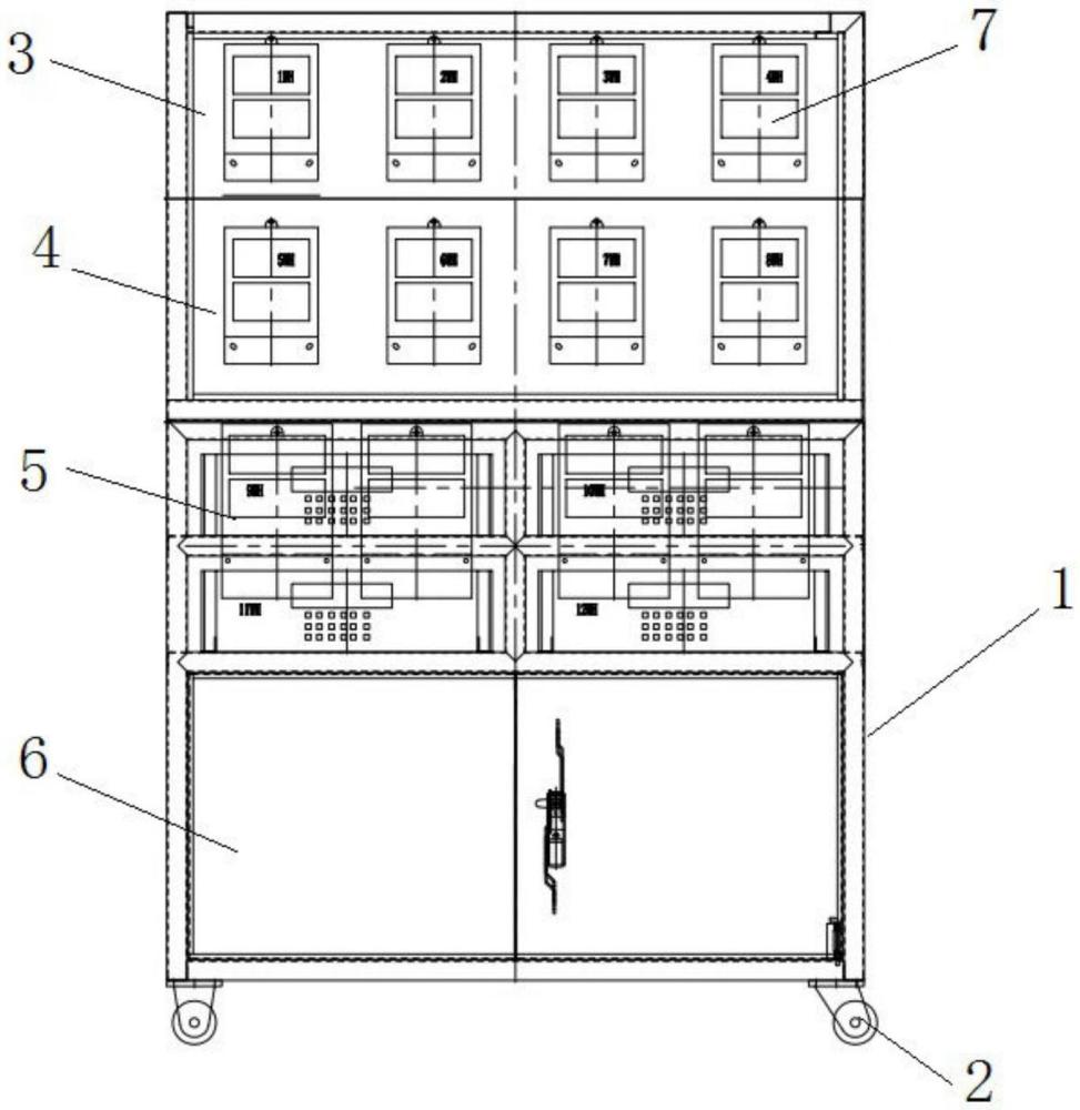 一種可搬運(yùn)的計(jì)量終端調(diào)試臺(tái)的制作方法