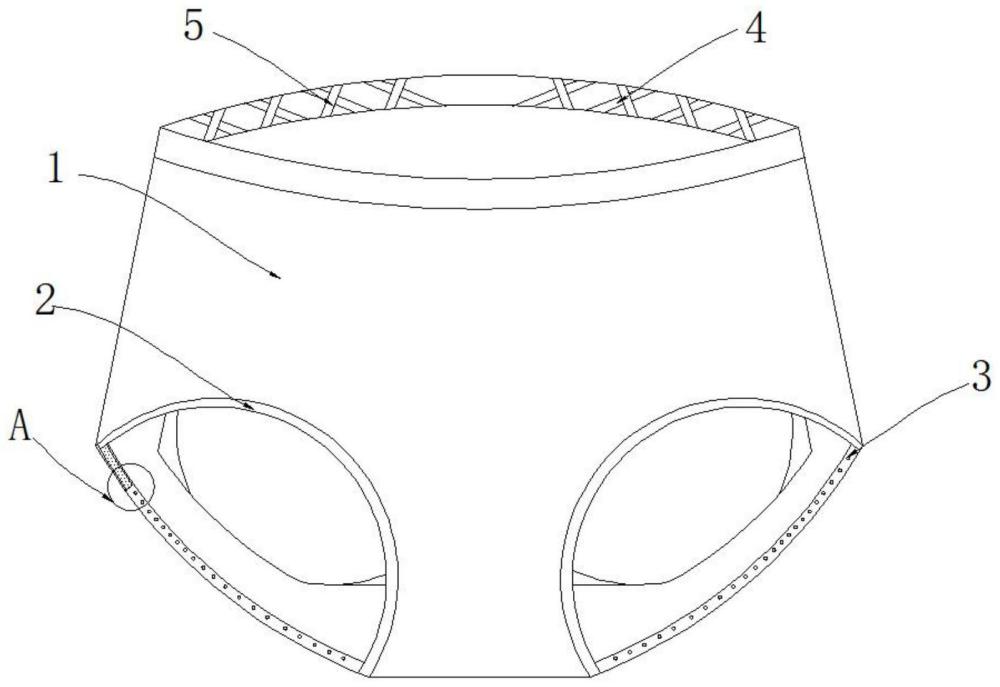 一種無(wú)痕內(nèi)褲的制作方法