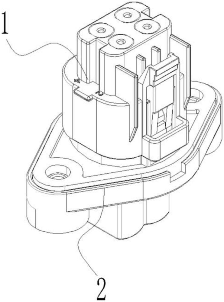 一種線對(duì)板高壓連接器的制作方法