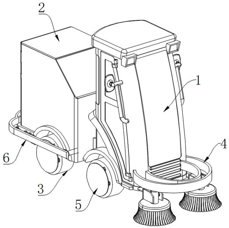 一種基于掃地機(jī)的防撞機(jī)構(gòu)的制作方法