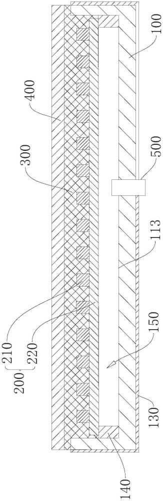 顯示結(jié)構(gòu)、顯示模組及顯示屏的制作方法