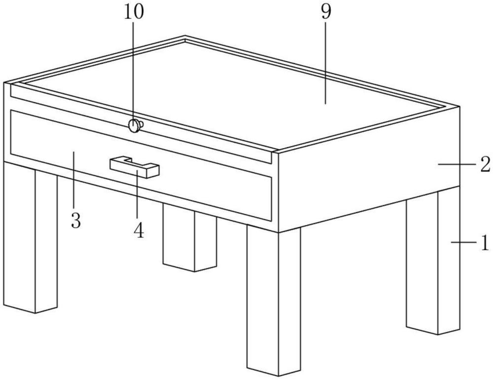 具有抽拉更換式棋類桌面收納桌的制作方法