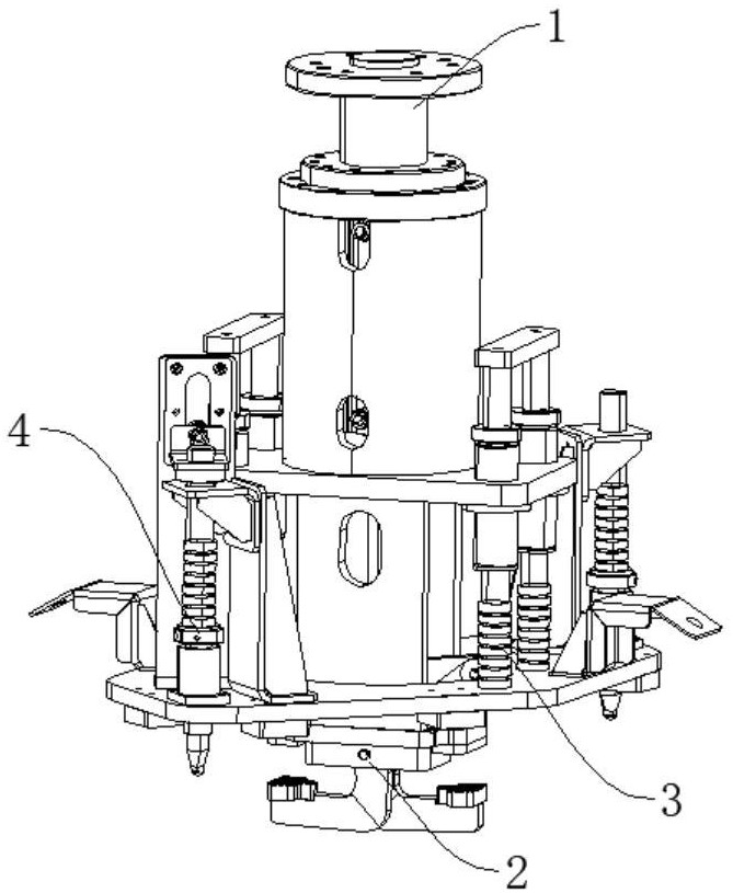 一種汽車發(fā)動(dòng)機(jī)缸體搬運(yùn)夾具的制作方法