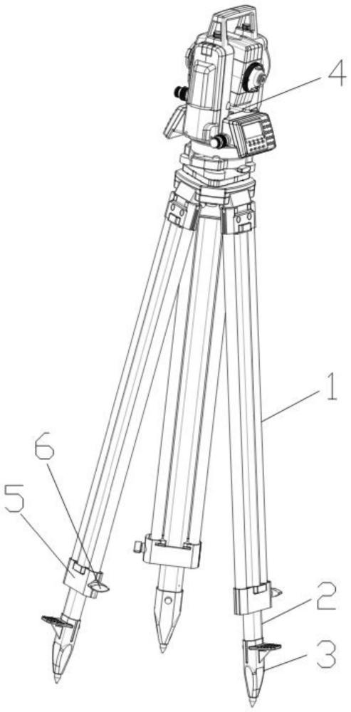 一种建筑测量用快速定位定点装置的制作方法