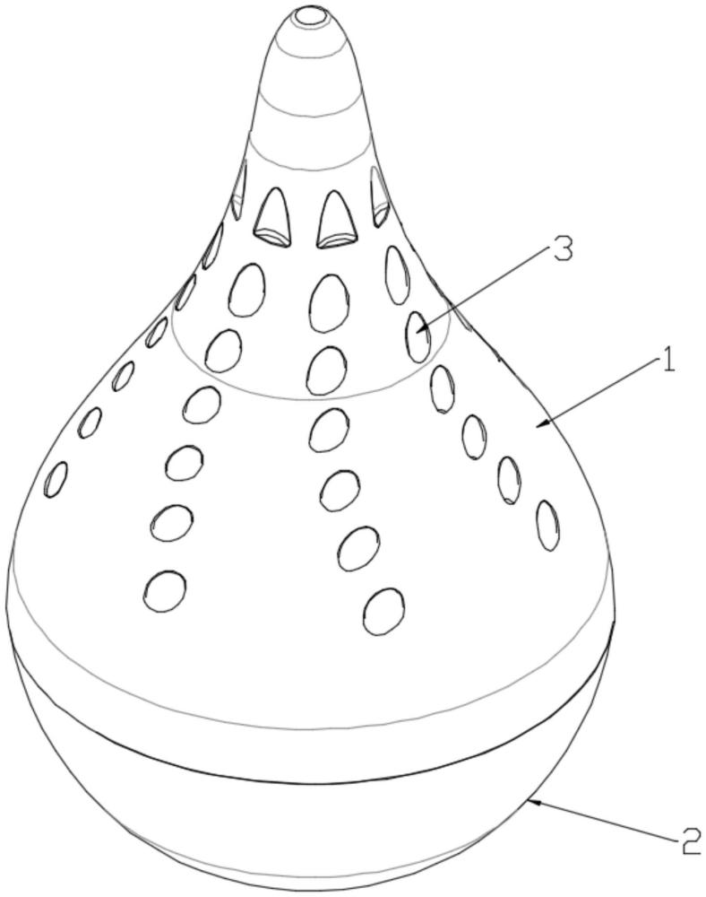 一种清洁珠容器的制作方法