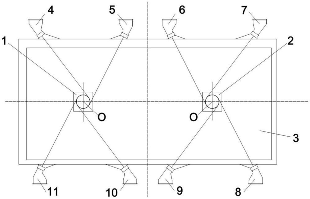 一種百萬(wàn)二次再熱機(jī)組八角雙切圓燃燒器找正方法與流程