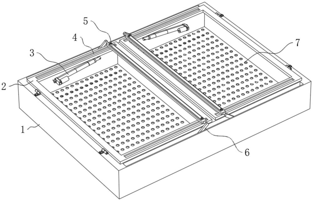 一種綠色建筑用的天窗結構的制作方法