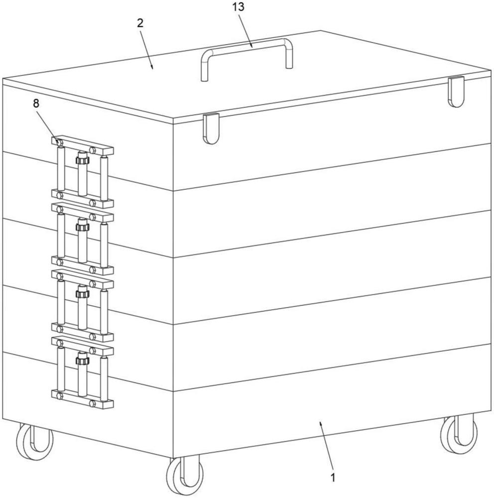 一种新型兽医用医疗箱的制作方法