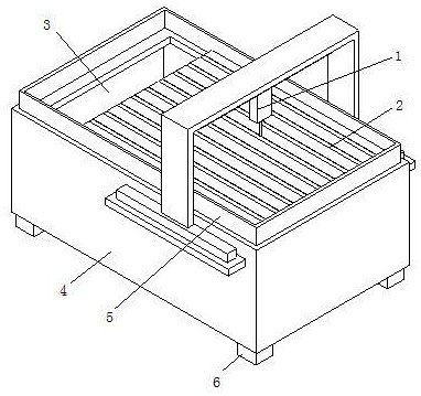 精密機(jī)械加工用具備碎屑收集結(jié)構(gòu)的全自動數(shù)控龍門銑床的制作方法