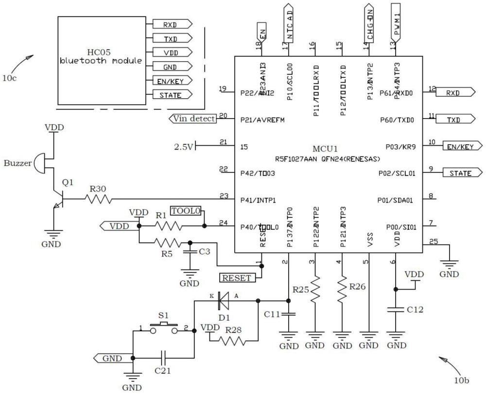 一種藍(lán)牙手電筒控制電路的制作方法