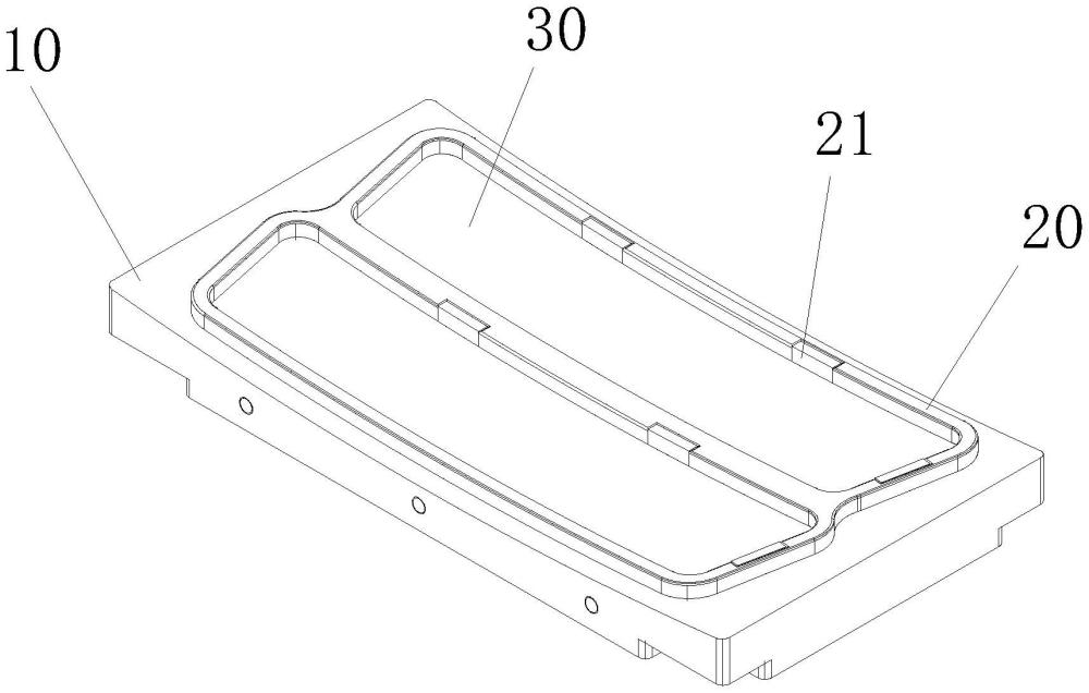 一種用于3D蓋板的雙穴模具的制作方法