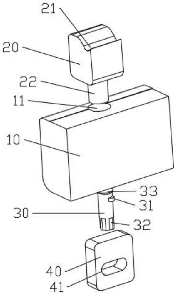 配電柜開關(guān)拆裝件的制作方法