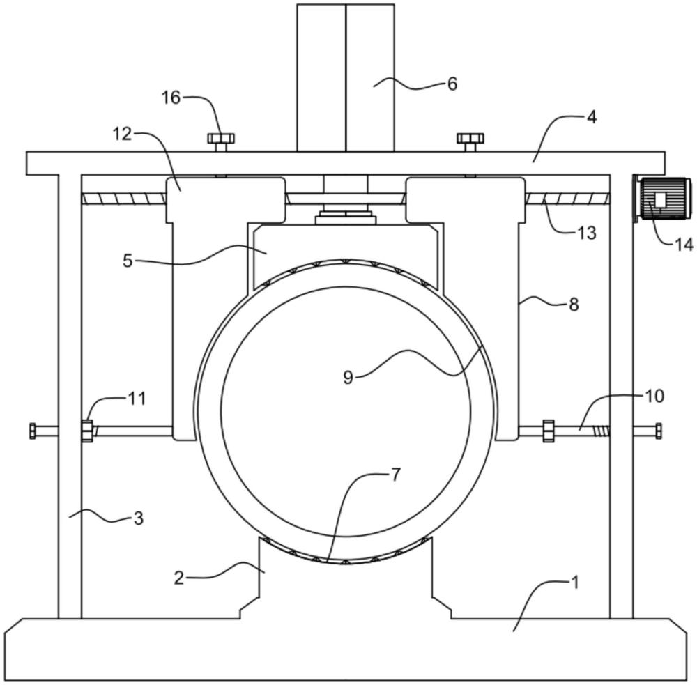 一种建材加工用固定装置的制作方法